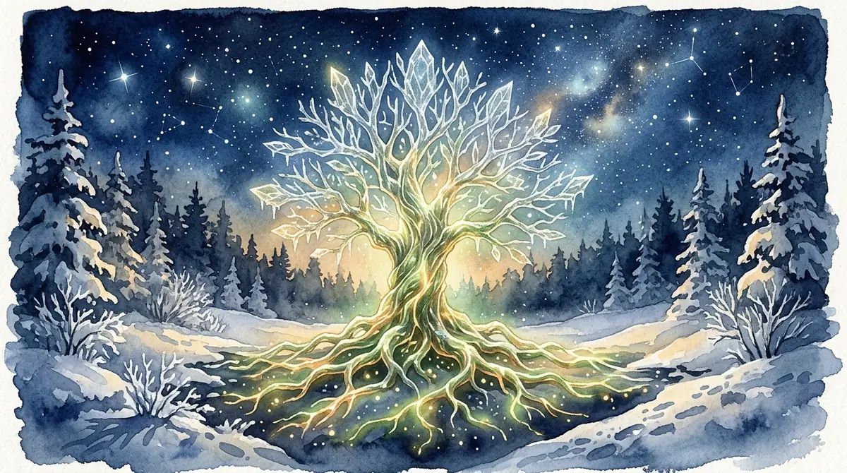 Glowing Ancient Tree